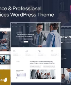 Cleanfin - Finance Consulting WordPress Theme