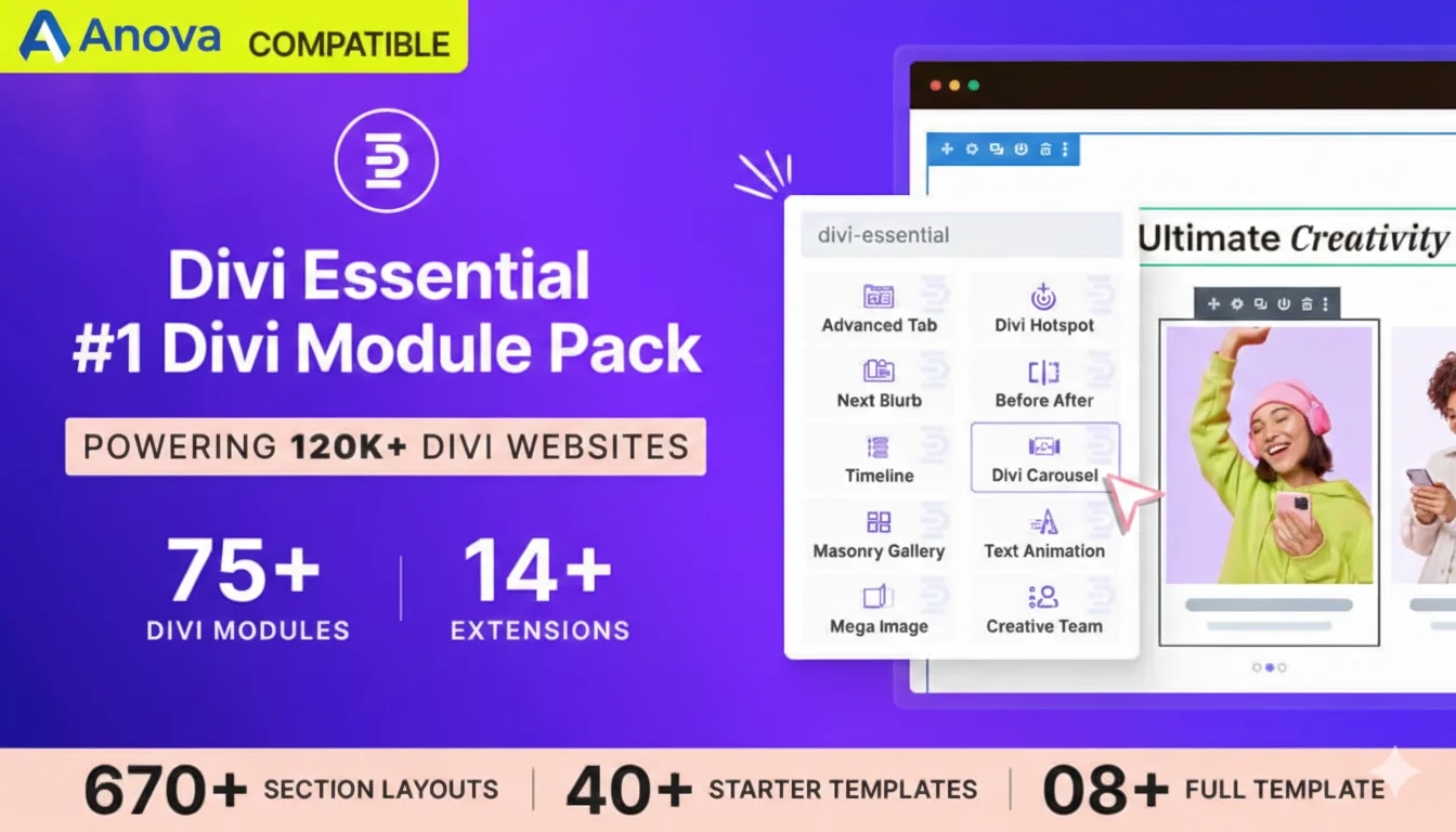 Divi WordPress Theme (Including All Templates)