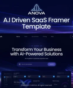 Nexux - AI Saas Landing Page WordPress Theme